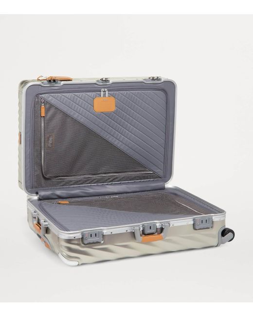 Tumi Gray Titanium 19 Degree Suitcase
