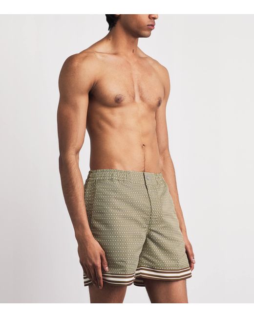 CHE Natural Printed Lucena Swim Shorts for men