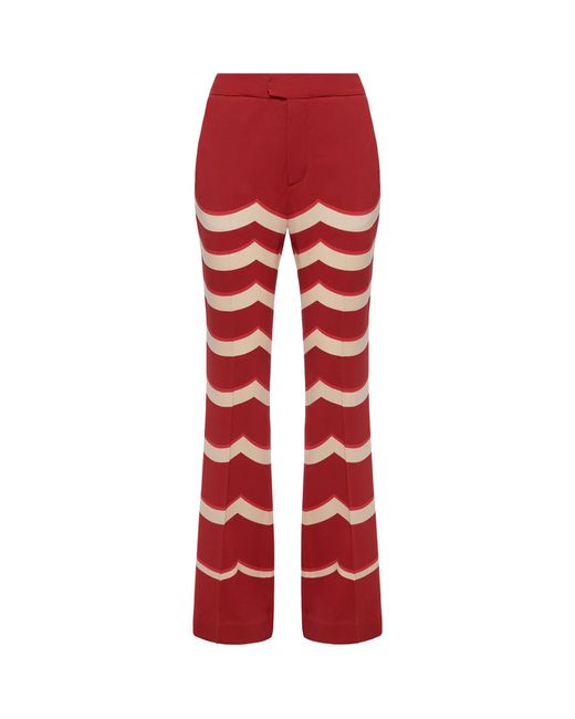 LaDoubleJ Red Saturday Night Trousers