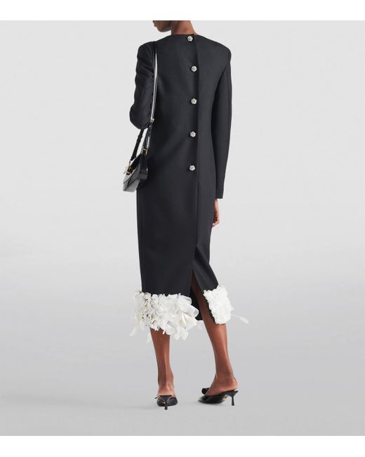 Prada dress with feathers discount
