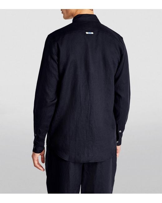 CHE Blue Linen Shirt for men