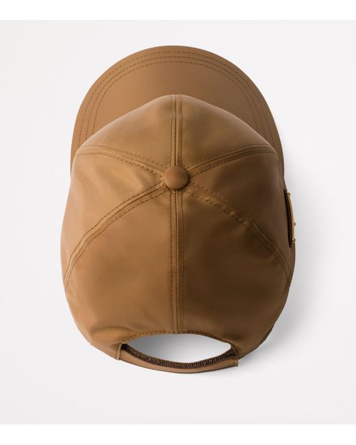 Prada Brown Re-Nylon Baseball Cap