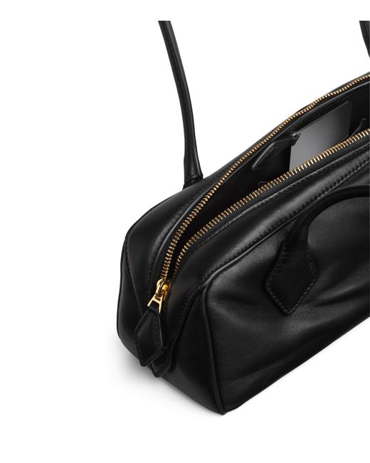 Alaïa Black Medium Lambskin Le Teckel Shoulder Bag