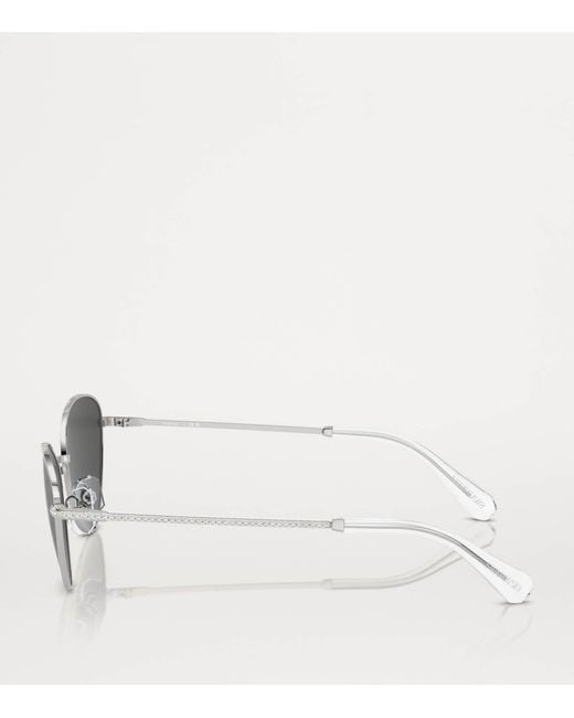 Swarovski Natural Metal Sk7014 Sunglasses