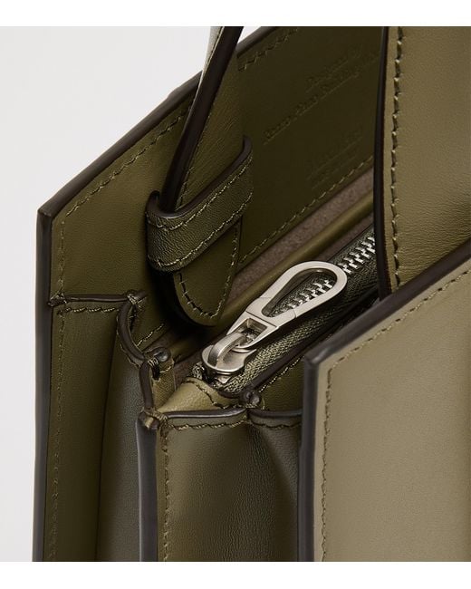 Max Mara Green Micro Whitney Top-Handle Bag
