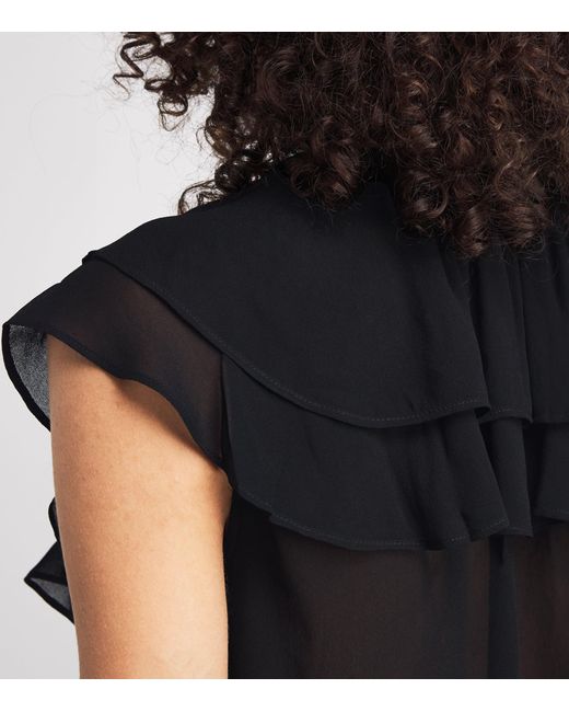 PAIGE Black Lucia Blouse