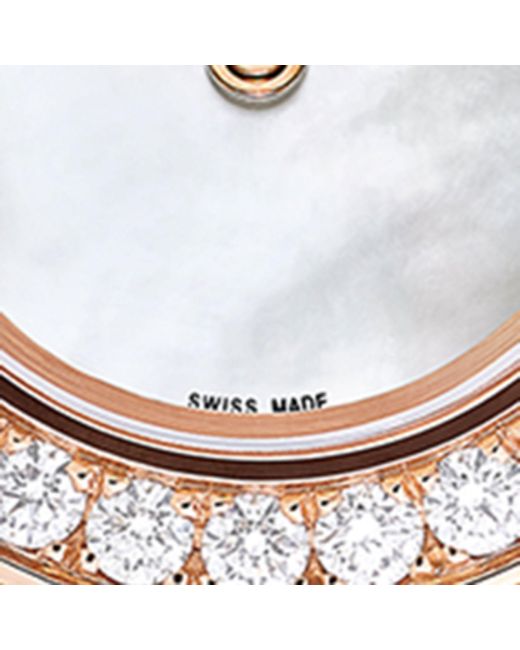 BVLGARI White Rose Gold, Diamond, Amethyst And Pink Rubellite Divas' Dream Watch 33mm