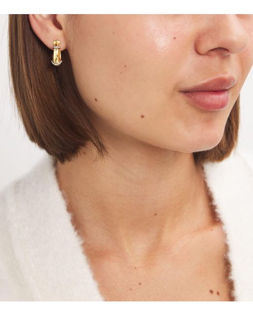 L'Atelier Nawbar Metallic And Diamond Lot N*91 Bouy Earrings