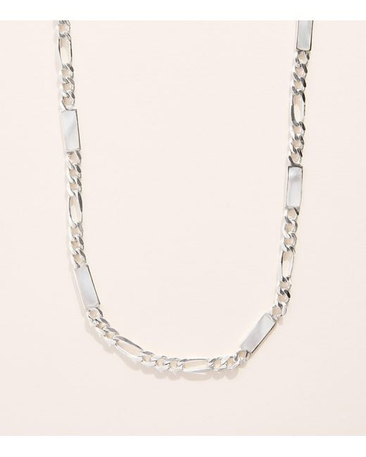 FYR Natural Sterling And Pearl Base Necklace for men