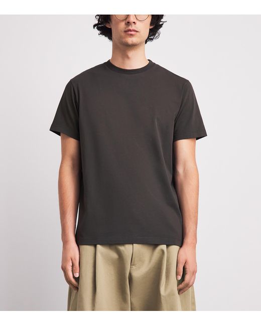 Barena Black Cotton T-Shirt for men