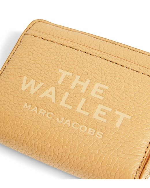 Marc Jacobs Metallic The Leather The Mini Compact Wallet
