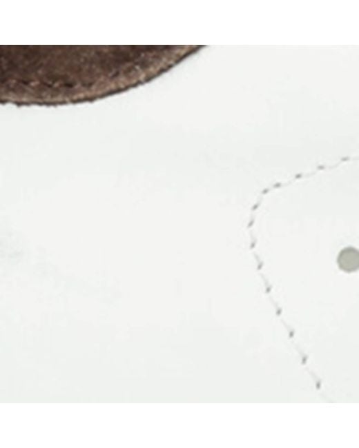 Golden Goose Deluxe Brand Natural Leather Glittered Super-Star Sneakers
