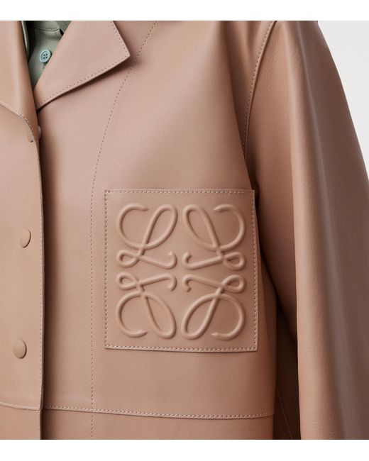 Loewe Natural Leather Pyjama Blouse