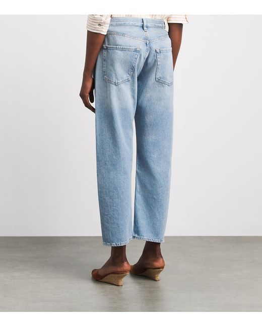 Citizens of Humanity Blue Winslow Low-Rise Boyfriend Jeans