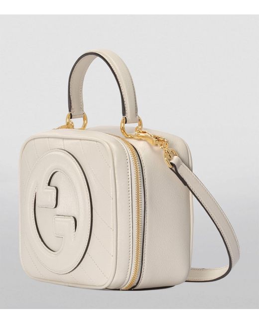 Gucci Natural Leather Blondie Top-handle Bag