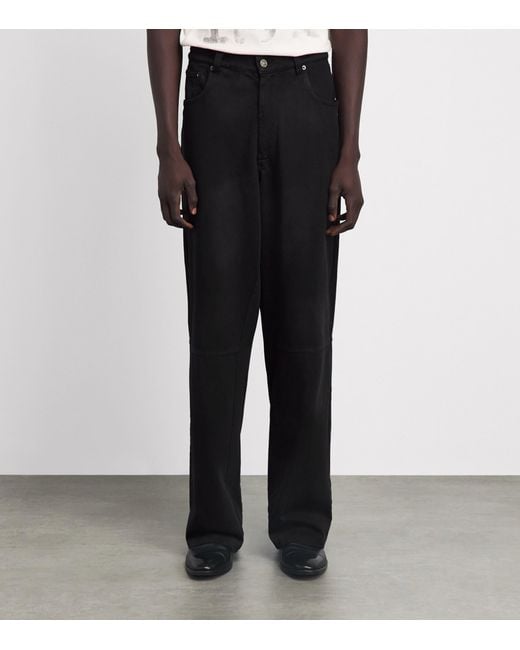 424 Black Academy Trousers for men