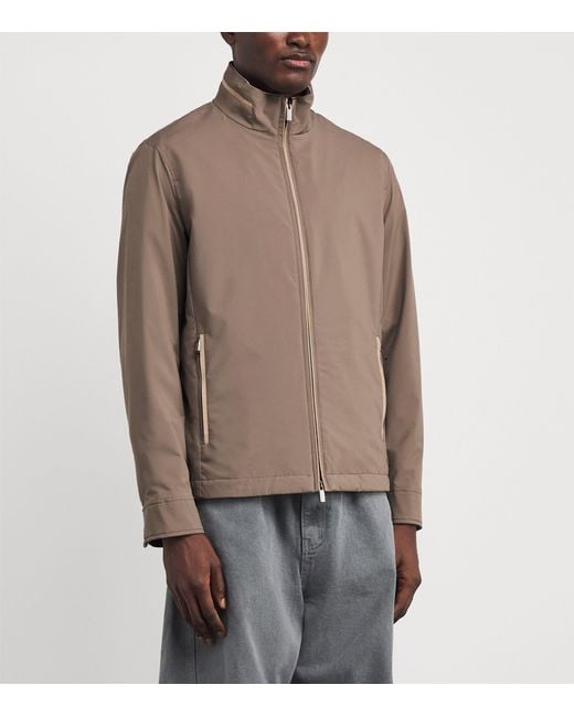 Paul & Shark Brown Typhoon Platinum Jacket for men