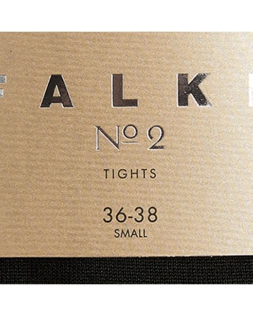 Falke Black No. 2 Silk Tights