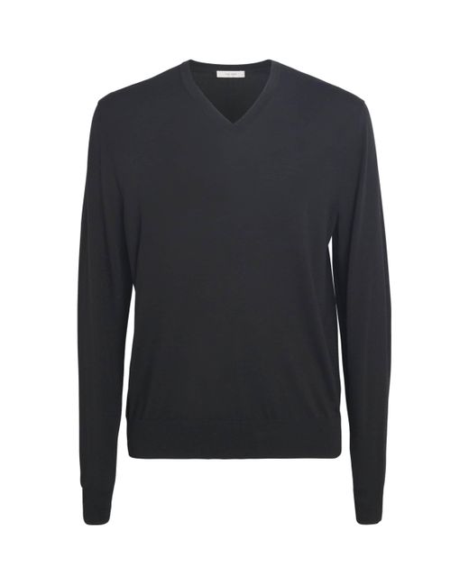 The Row Blue Dimarco Wool Sweater for men