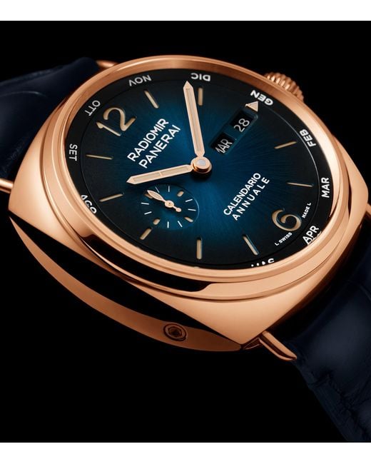 Panerai Blue Rose Radiomir Annual Calendar Watch for men