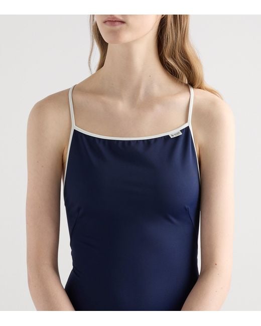 Prada Blue Jersey Swimsuit
