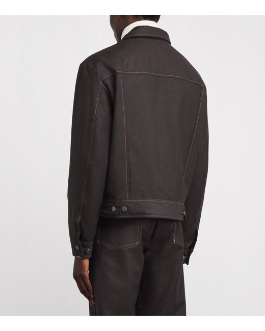 Emporio Armani Black Denim Jacket