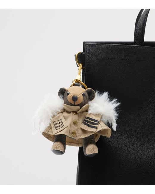 Burberry Black Small Calfskin Cotswolds Tote Bag