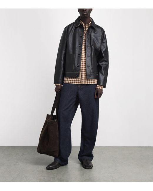 Oliver Spencer Blue Westall Denim Utility Trousers for men