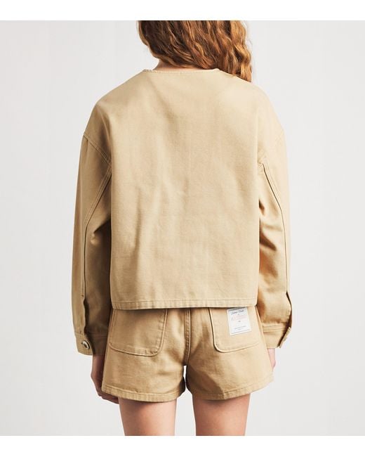 Sandro Natural Twill Jacket
