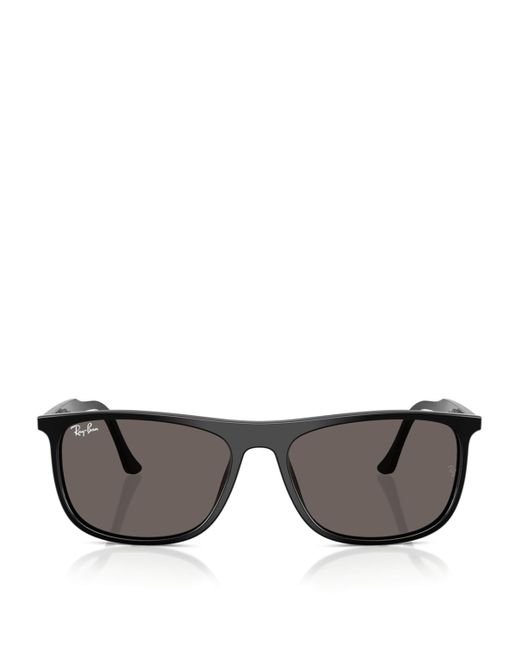 Ray-Ban Gray Rb2216 Rectangle Sunglasses