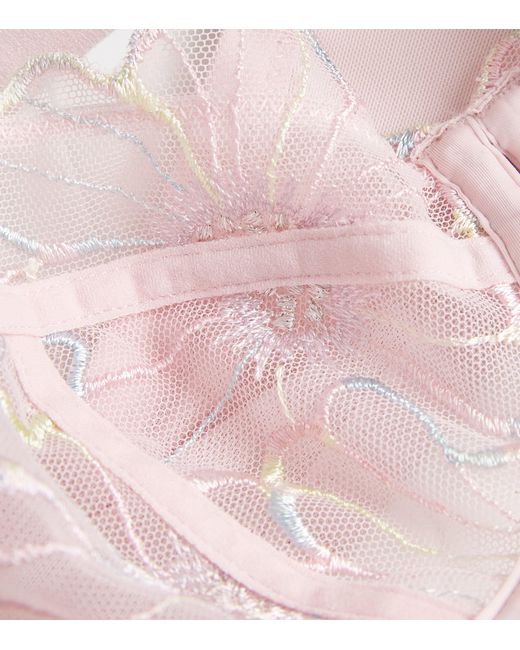 Chantelle Pink Lush Half Cup Balcony Bra