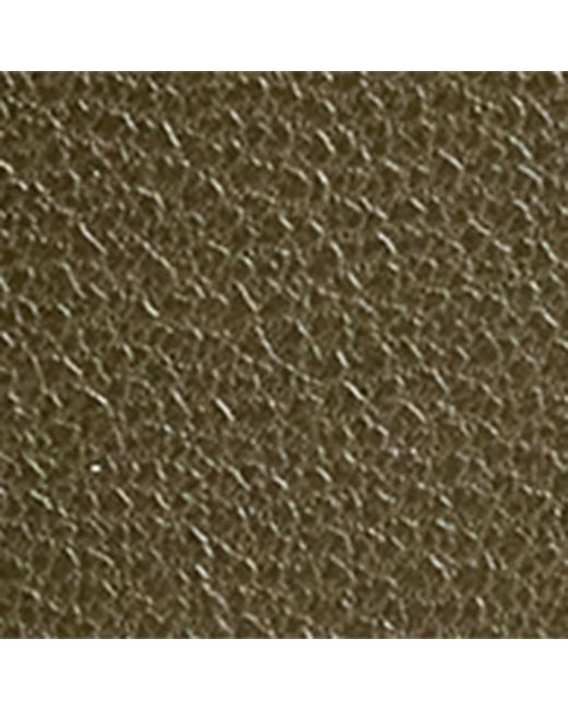 Giorgio Armani Green Lamb Leather Card Holder for men