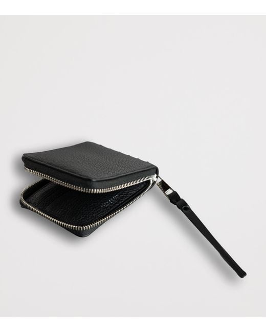 Alan Scott Black Deerskin Wallet for men