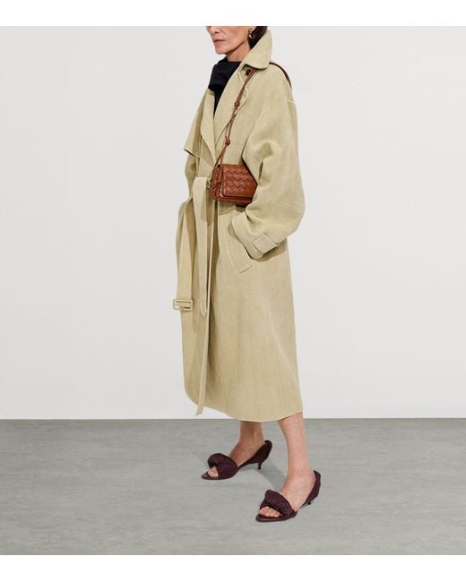 Bottega Veneta Brown Leather Notturno Cross-Body Bag