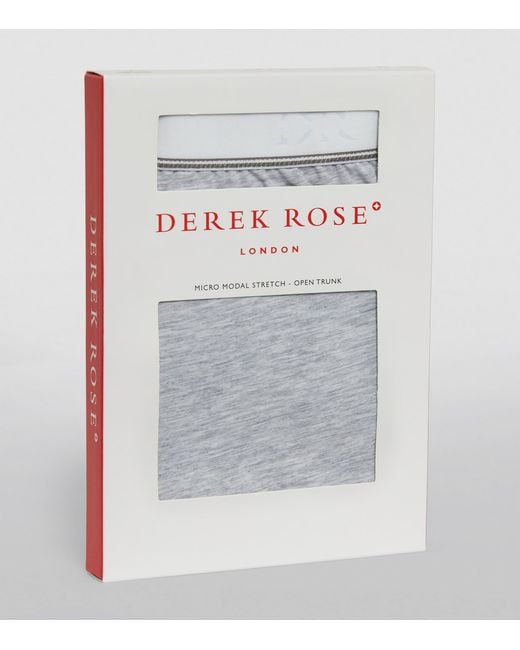Derek Rose Gray Boxer Briefs for men