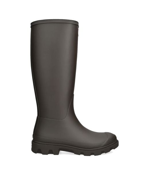 Hunter Black Downpour Tall Wellington Boots