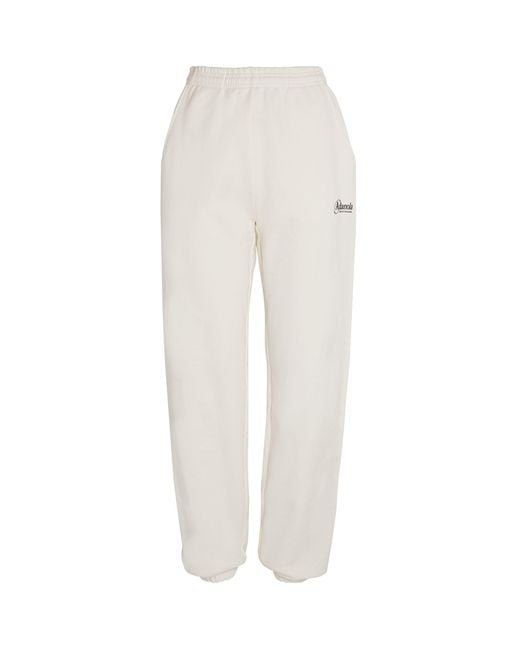 ADANOLA White Oversized Sweatpants