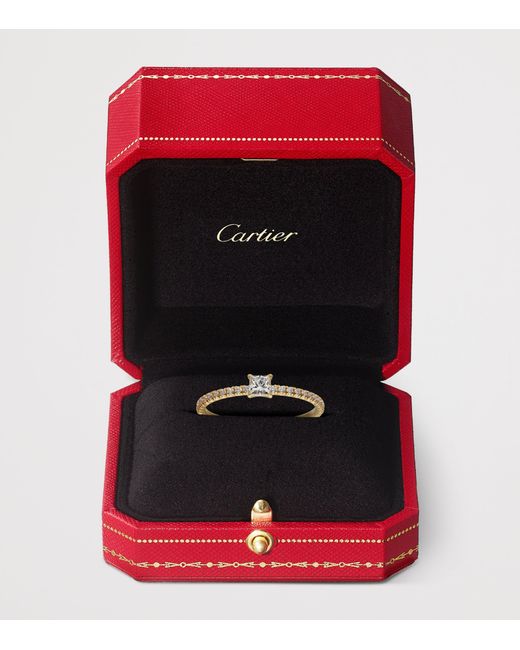 Cartier Metallic And Diamond Étincelle De Ring