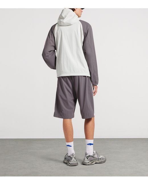 Balenciaga Purple Loop Sports Icon Track Jacket for men