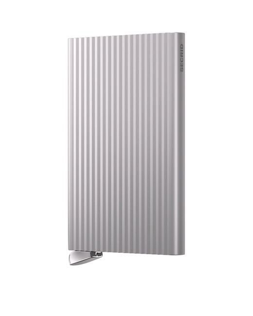 Secrid Gray Fluted Aluminium Cardprotector for men