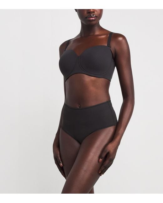 Skims Black Fits Everybody Strapless Bra