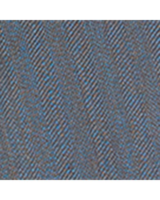 Isaia Blue Wool-Blend Embroidered Baseball Cap for men