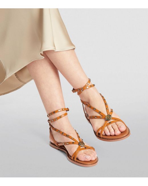 MAX&Co. Brown X Souvenirs Of Life Chufy Flat Sandals