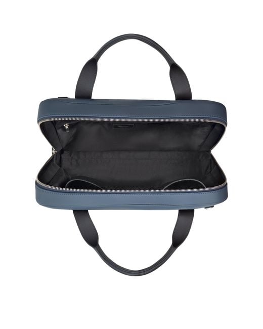 Chopard Blue Leather Heritage Briefcase for men