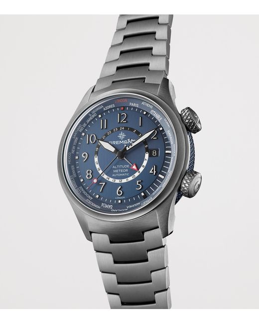 Bremont Gray Titanium Altitude Mb Meteor Time Zones Watch