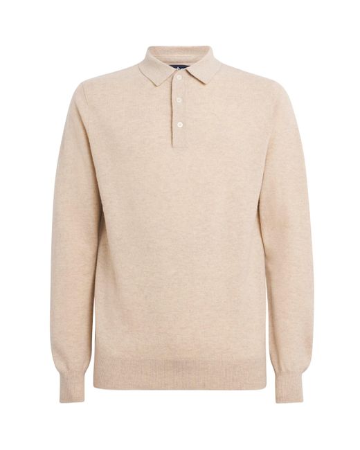 Barbour Natural Wool Hutherston Polo Shirt for men