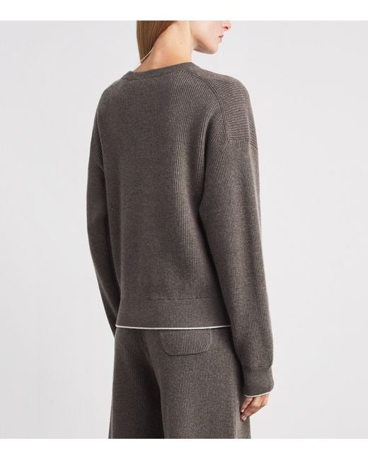 arch4 Gray Cashmere New Cornwall Sweater
