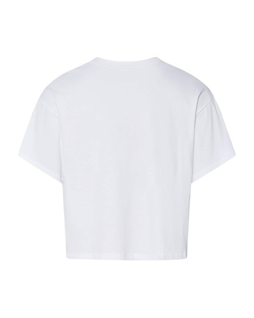 Hanro White X Charlotte Adam Cotton T-Shirt