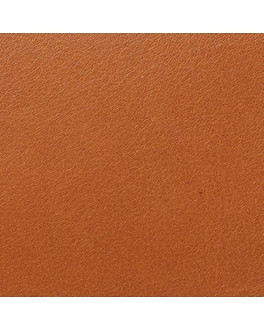 Aspinal Brown Large Leather Ella Pouch