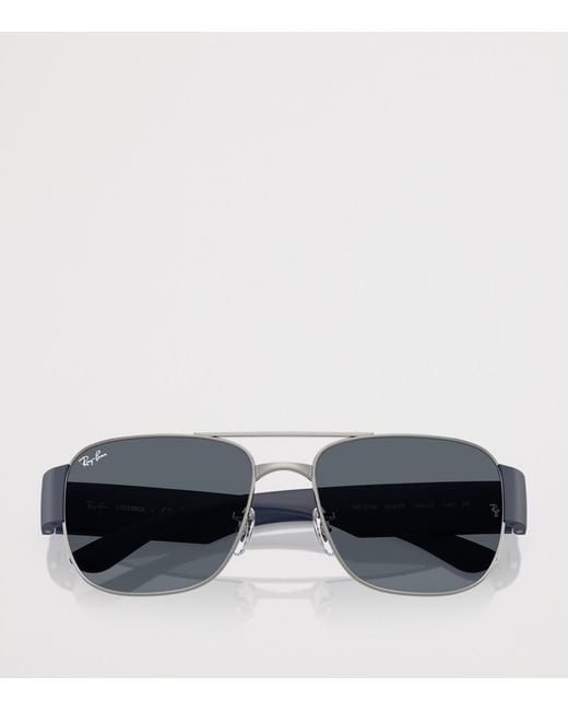Ray-Ban Gray Rb3756 Square Sunglasses